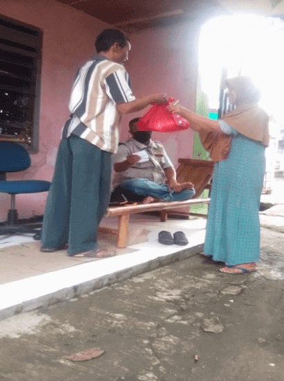 Distributing Supplies for Local Communities 2