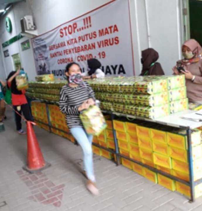 Distributing Cakes for Employees
